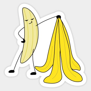 Funny picture banana Sticker